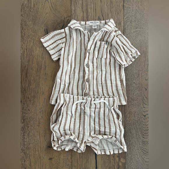 7 piece Bundle Baby Boy Toddler 6-12 months Summer Hawaiian Shorts Romper - Picture 6 of 8